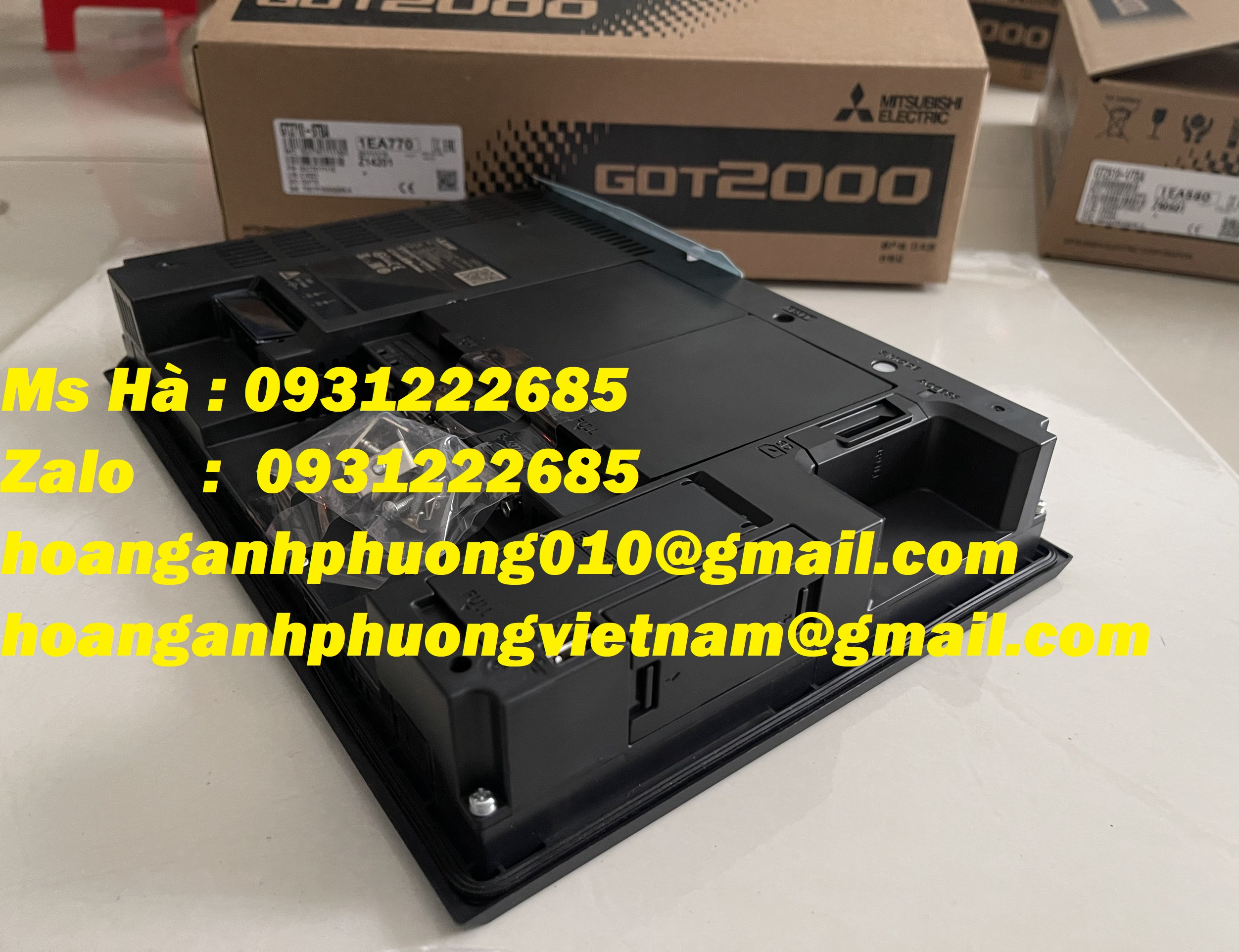 HMI dòng GOT2000 series GT2710-STBA mitsubishi nhập mới